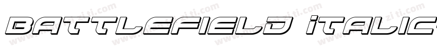 Battlefield Italic字体转换